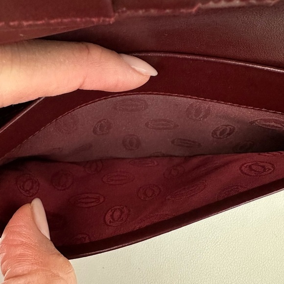 Must De Cartier Leather Bifold Long Wallet - Picture 8 of 13